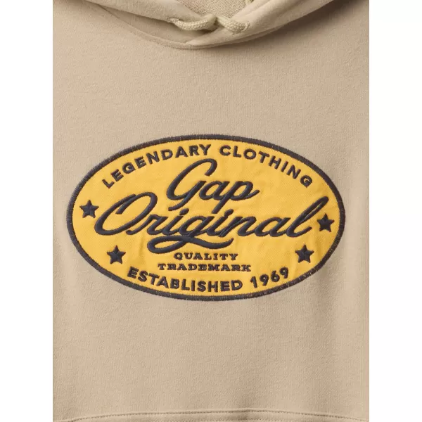  Hanorac pentru bărbați GAP LOGO PULLOVER HOODIE 744731-01 KAKI 