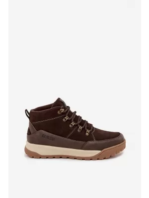 Pantofi bărbați BIG STAR SS174263 MARO/BEJ Pantofi Big Star