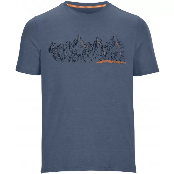  Tricou pentru bărbați KILLTEC LILLEO MN 36666-839 ALBASTRU 