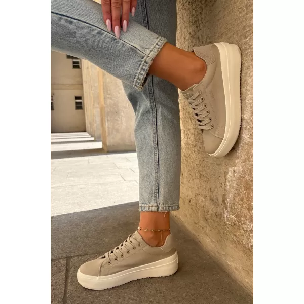  Adidasi de dama BIG STAR RR274465 BEI Pantofi Big Star 