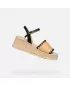 Pantofi cu pană de damă GEOX ALEMERIA G012882 NEGRU