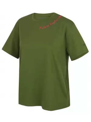 Tricou pentru femei HUSKY TEE NATURE L VERDE