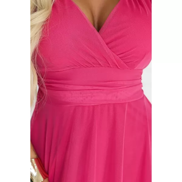  Rochie NUMOCO 562-9 ZMEURĂ 
