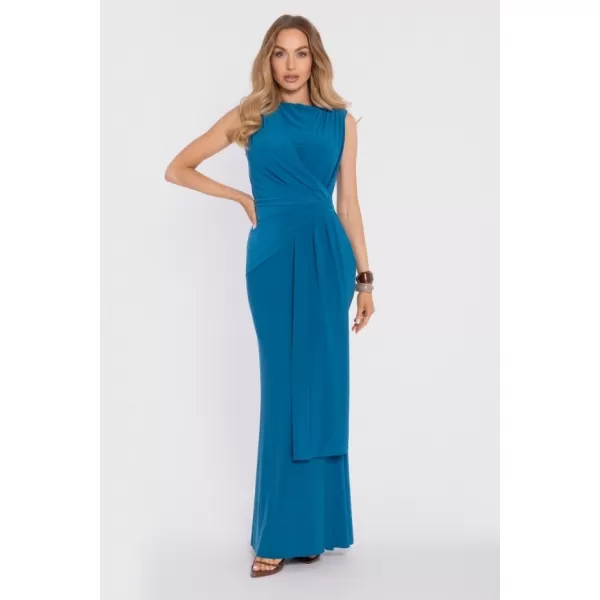  Rochie MOE M913 ALBASTRU OCEANIC 