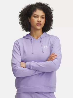 Hanorac de dama UNDER ARMOUR UA RIVAL TERRY HOODIE 6005511-538 VIOLET