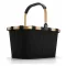 Cărucior de cumpărături REISENTHEL CarryBag CADRU AURIU/NEGRU