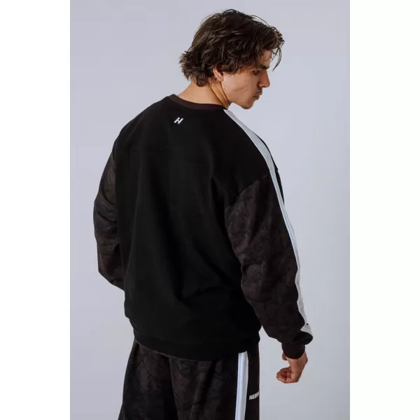  Hanorac relaxat POWER 903 DARK BROWN CAMO Nebbia 