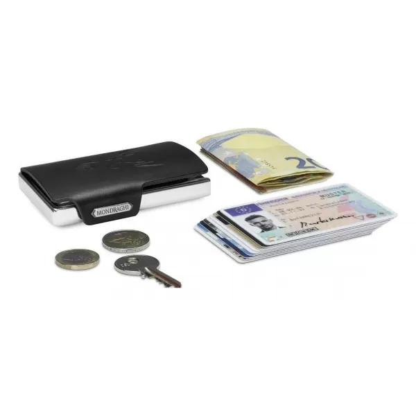  Portofel MONDRAGHI Silhouette Classic Deer NEGRU 
