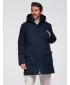 Parka pentru bărbați OMBRE OM-JAPJ-0287 ALBASTRU MARIN