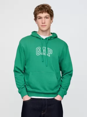 Hanorac pentru bărbați GAP LOGO PULLOVER HOODIE 708409-01 TRIFOIUL IRLANDEZ