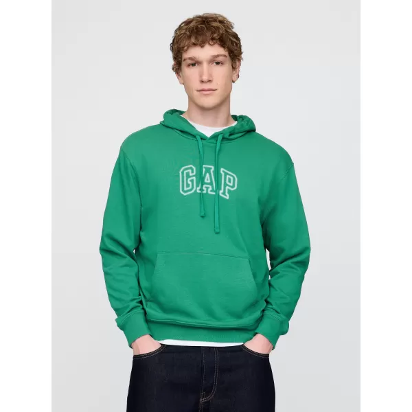 Hanorac pentru bărbați GAP LOGO PULLOVER HOODIE 708409-01 TRIFOIUL IRLANDEZ 