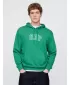 Hanorac pentru bărbați GAP LOGO PULLOVER HOODIE 708409-01 TRIFOIUL IRLANDEZ