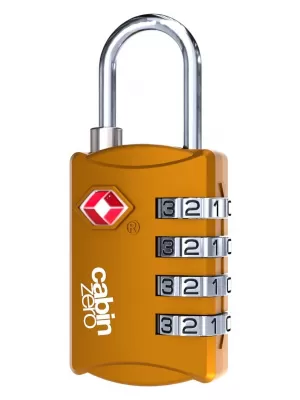 Blocare CABINZERO TSA Travel Lock CHILL PORTOCALIU