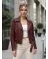 Geaca de dama DSTREET TY5640 ROŞU