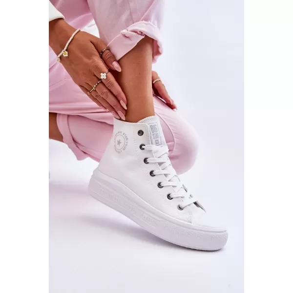  Adidași de damă BIG STAR LL274A183 WHITE Pantofi Big Star 