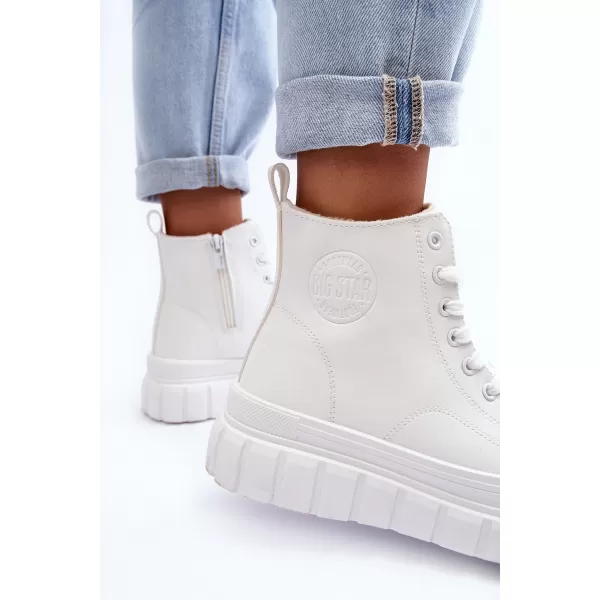  Adidași de damă BIG STAR MM274624 WHITE Pantofi Big Star 