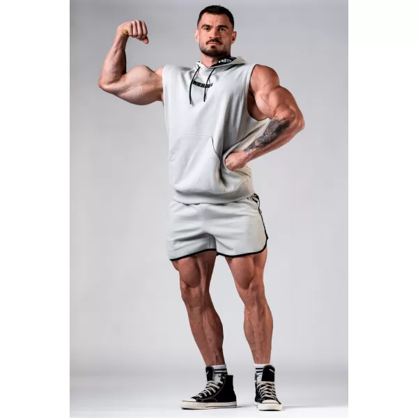  Pantaloni scurți de transpirație HERO 295 LIGHT GREY Nebbia 