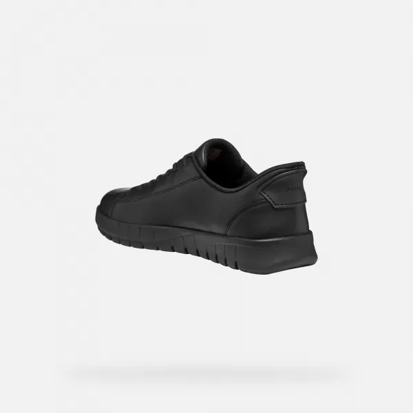  Adidași pentru bărbați GEOX FLEXTRIDE PLUS G014652 NEGRU 