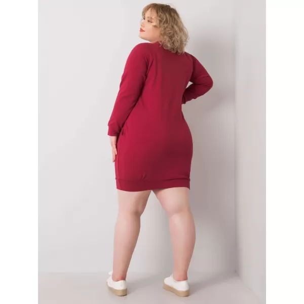  Rochie BASIC FEEL GOOD RV-SK-6296.99 BURGUNDIA 