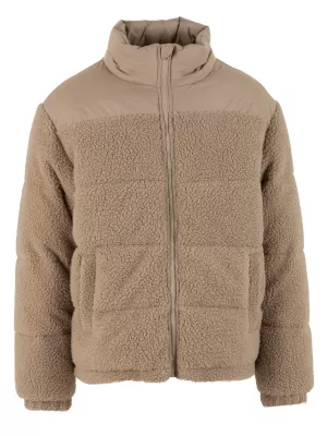 Jachetă pentru bărbați URBAN CLASSICS TB7940 TAUP ÎNCHIS