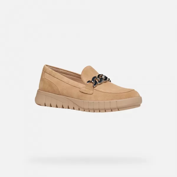  Mocasini de dama GEOX FLEXTRIDE G013008 BEJ 