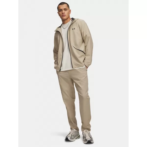  Pantaloni sport pentru bărbați UNDER ARMOUR UA UNSTOPPABLE TAPERED PANTS MARO 