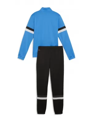 Trusa pentru copii PUMA TEAMRISE TRACKSUIT JR 658655_02 IGNITE BLUE/ APRINDE ALBASTRU/NEGRU PUMA