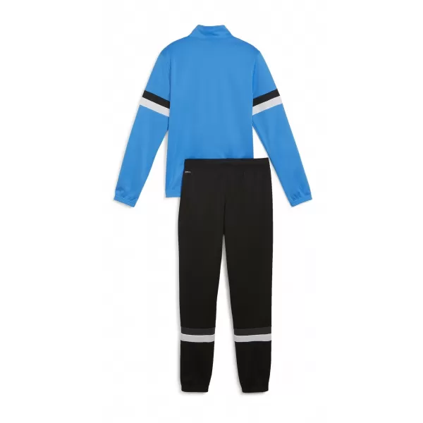  Trusa pentru copii PUMA TEAMRISE TRACKSUIT JR 658655_02 IGNITE BLUE/ APRINDE ALBASTRU/NEGRU PUMA 