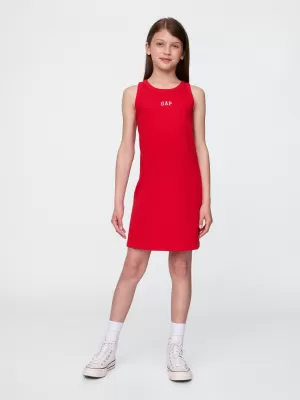 Haine pentru copii GAP LOGO TANK DRESS 780543-02 SOS DE ROSII