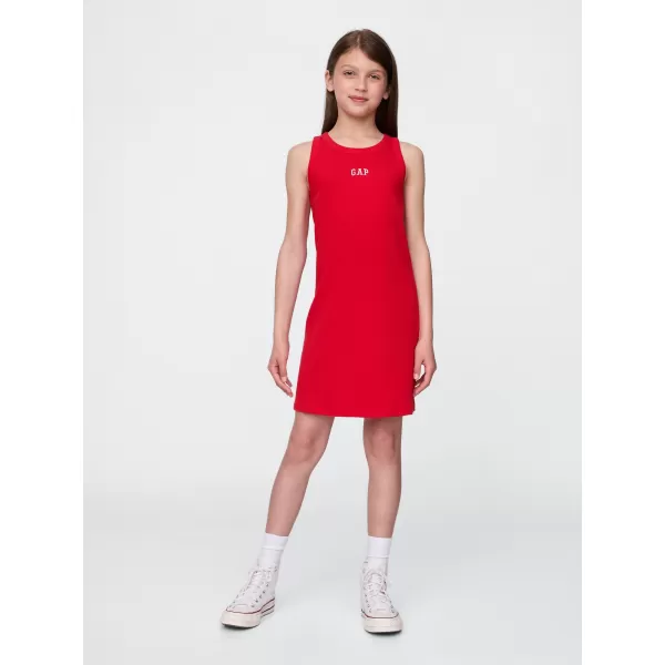  Haine pentru copii GAP LOGO TANK DRESS 780543-02 SOS DE ROSII 