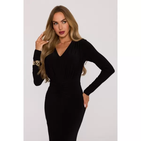  Rochie MOE M891 NEGRU 