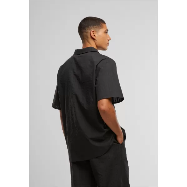  Cămașă pentru bărbați URBAN CLASSICS TB7569 NEGRU 