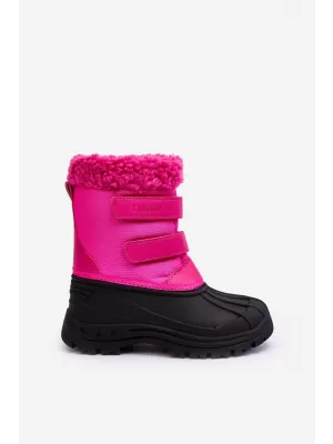 Pantofi de iarna pentru copii BIG STAR MM374112 FUCHSIA/NEGRU Pantofi Big Star