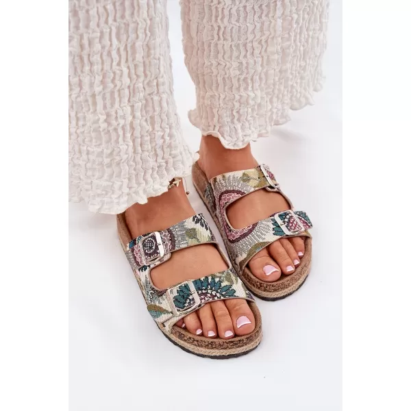  Papuci de damă LEE COOPER LCW-25-35-3483L AMESTECA 