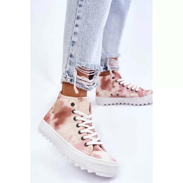  Adidași de damă BIG STAR LL274048 BEIGE/NUDE Pantofi Big Star 