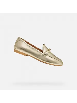 Mocasini de dama GEOX NEW PALMARIA G012922 DE AUR