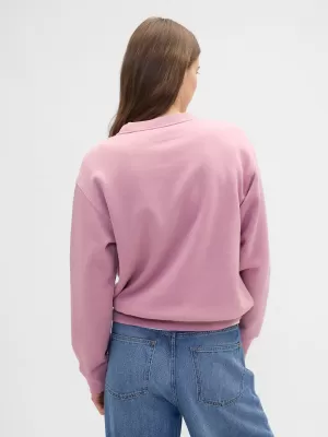 Hanorac de dama GAP CREW SWEATSHIRT 554936-63 ROZ LILIAC
