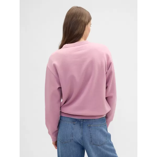  Hanorac de dama GAP CREW SWEATSHIRT 554936-63 ROZ LILIAC 