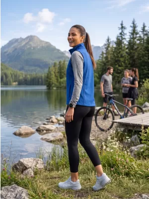 Vesta softshell dama ALTISPORT NoPrint NP/ALW965 ALBASTRU REGAL