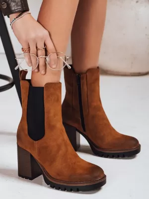 Pantofi de dama DSTREET ZY1313 CARAMEL