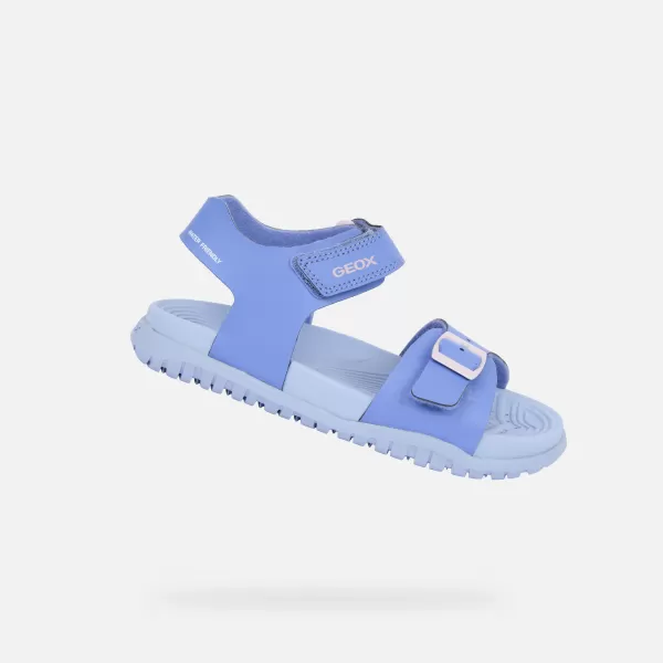  Sandale pentru fete GEOX FUSBETTO J35HQA000BCC8039 VIOLET 