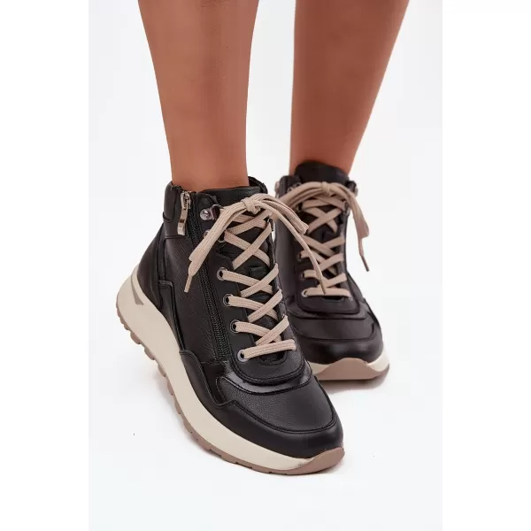  Pantofi de dama ZAZOO Z1239 NEGRU 