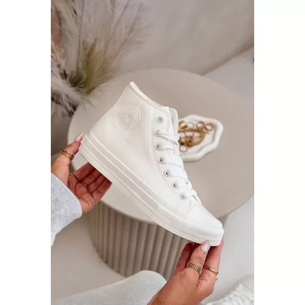  Adidași de damă BIG STAR OO274932 WHITE Pantofi Big Star 