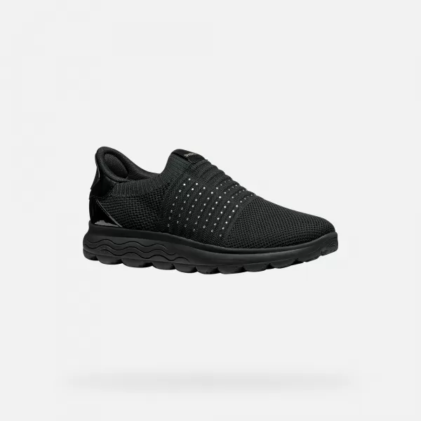  Adidași de damă GEOX SPHERICA PLUS G012964 NEGRU 
