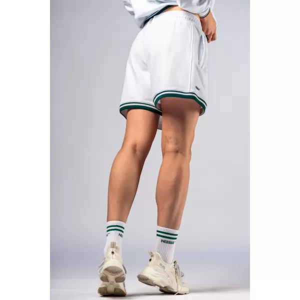  Pantaloni scurți de lounge CLUB DOR 643 ALB Nebbia 