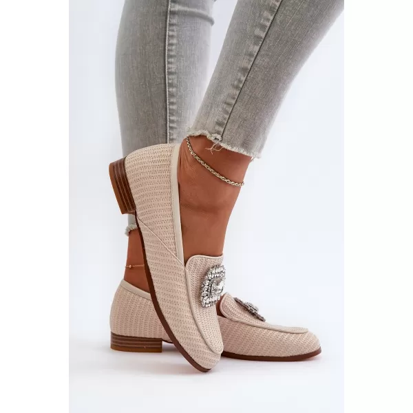  Mocasini de dama D&A MR38-676 BEJ 