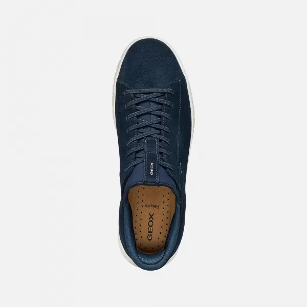  Adidași pentru bărbați GEOX FLEXTRIDE PLUS FAST IN G014647 ALBASTRU ÎNCHIS 