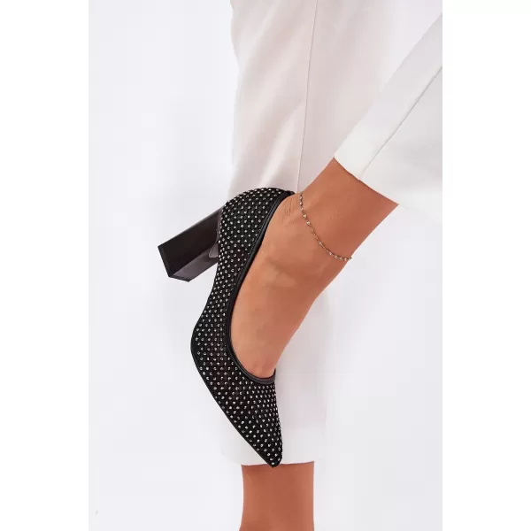  Pantofi de dama VINCEZA 62211 NEGRU 