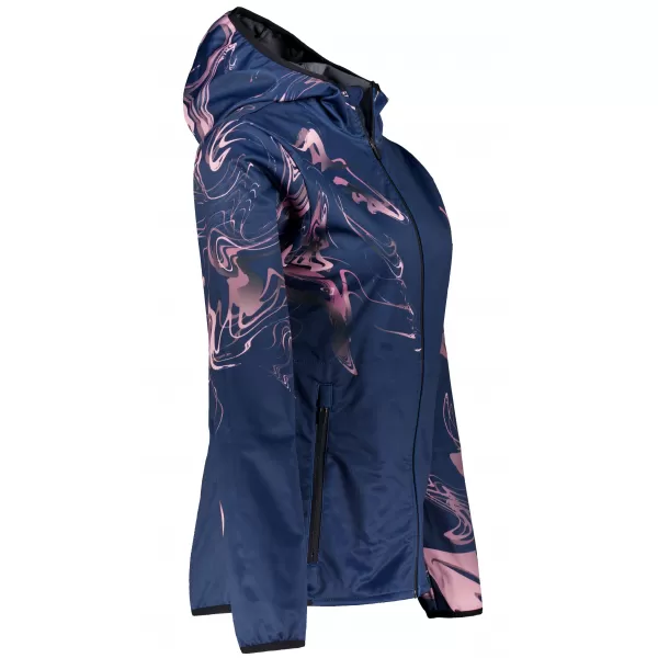 Jachetă softshell premium pentru femei ALTISPORT VOJ/ALW064JACK01 ALBASTRU ROZ 