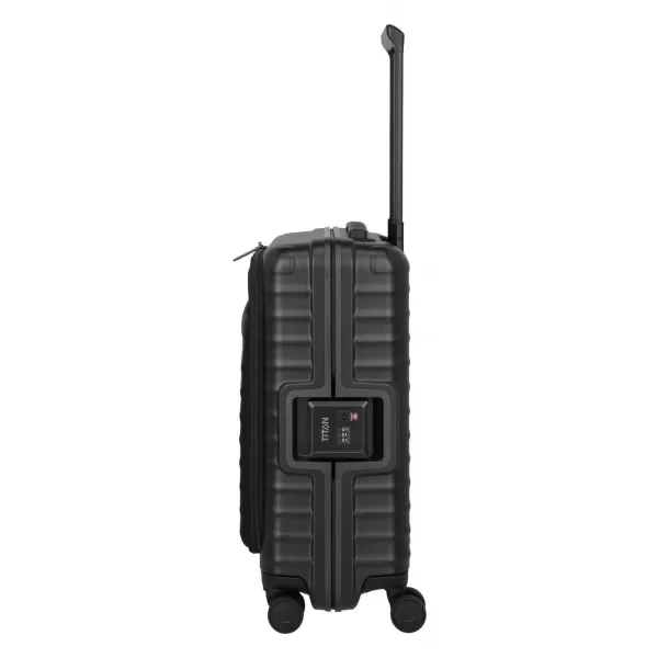  Valiză TITAN Overseas S Front pocket MADRASTRA NEAGRA 